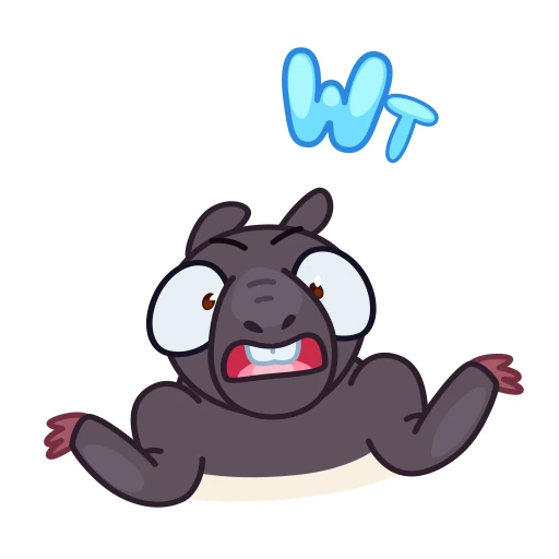 🤨 Стикер «Tapir» для Telegram
