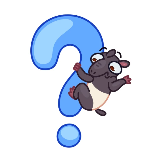❓ Стикер «Tapir» для Telegram