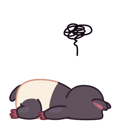 😒 Стикер «Tapir» для Telegram