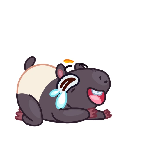 Стикерпак Tapir для Telegram