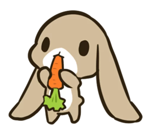 🥕 Стикер «Tareusasa» для Telegram