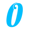 😊 Эмодзи «Голубые буквы, нг иконки» для Telegram