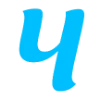 😊 Эмодзи «Голубые буквы, нг иконки» для Telegram