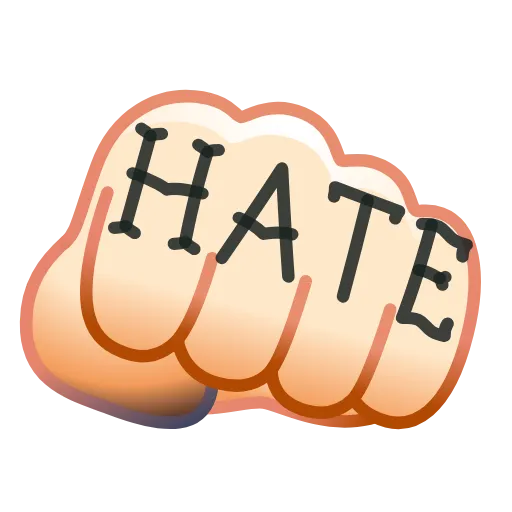 Стикер 13 Tattoo Emoji