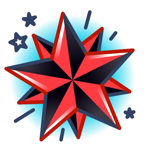 Стикер 27 Tattoo Emoji