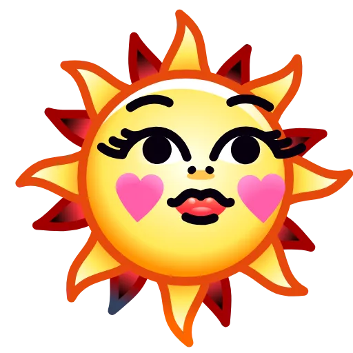 Стикер 21 Tattoo Emoji