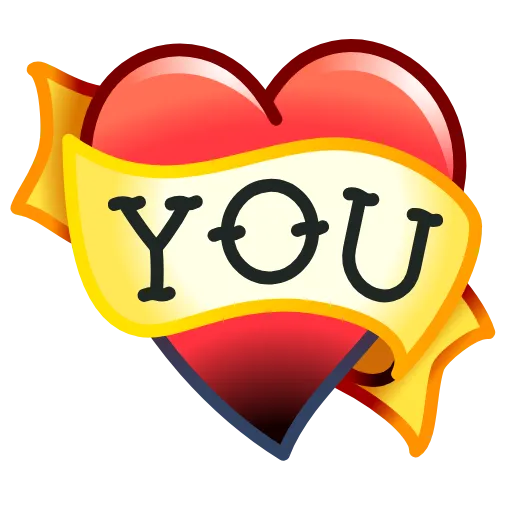 Стикер 3 Tattoo Emoji