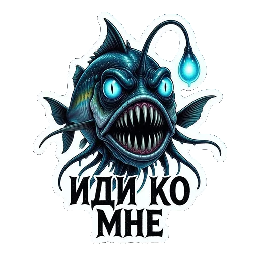 🧸 Стикер «ТАЯЩИЕСЯ — ЭТО НЕ ПРО УЖАС, ЭТО ПРО ОБЪЯТИЯ БЕЗДНЫ.» для Telegram