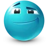 Стикер 4 Teal Face Emoji