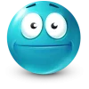 Стикер 15 Teal Face Emoji