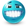 Стикер 38 Teal Face Emoji