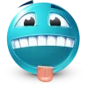 Стикер 8 Teal Face Emoji