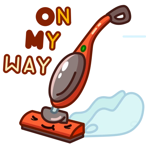 🧹 Стикер «Tech Gadget» для Telegram