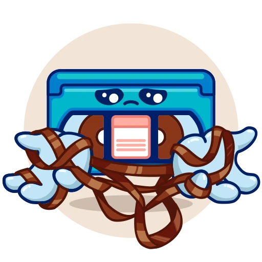 📼 Стикер «Tech Gadget» для Telegram