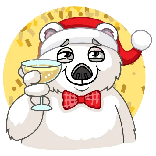 Стикер 8 Ted Frosty