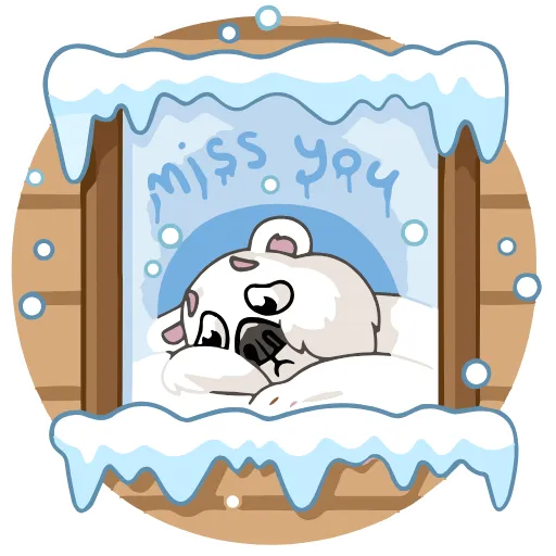 Стикер 19 Ted Frosty