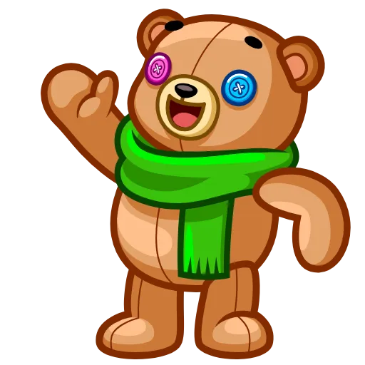 Стикер 4 Teddy Bear
