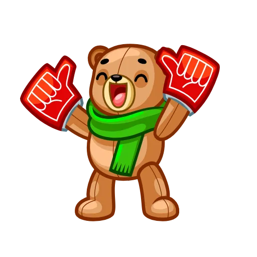 Стикер 2 Teddy Bear