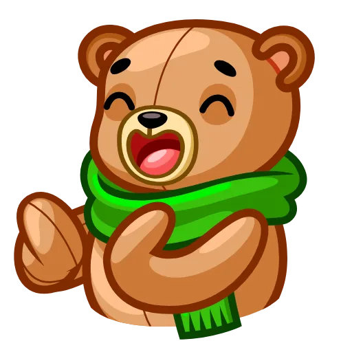 Стикер 11 Teddy Bear