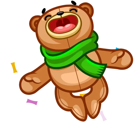 Стикер 5 Teddy Bear