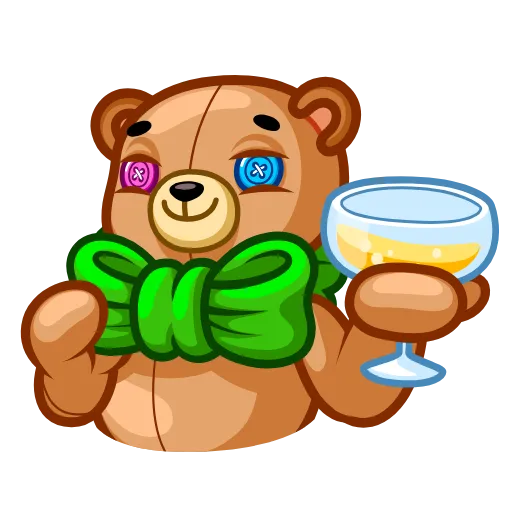 Стикер 15 Teddy Bear