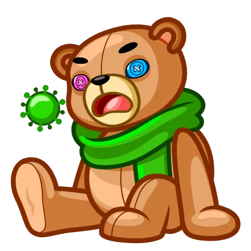 Стикер 20 Teddy Bear