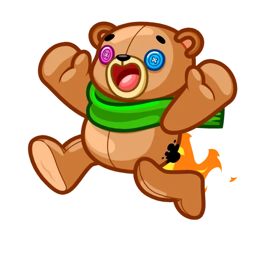 Стикер 14 Teddy Bear