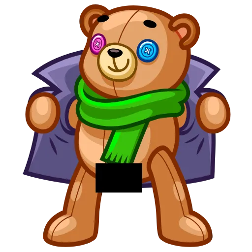 Стикер 9 Teddy Bear