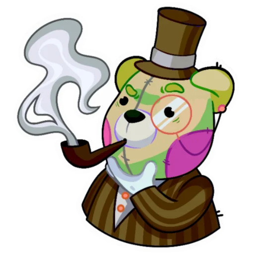🧐 Стикер «TEDDU BEAR» для Telegram