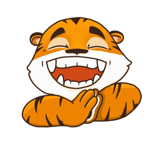 🤩 Стикер «Тигренок Ти» для Telegram