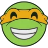 Стикер 58 😄 Teenage Mutant Ninja Turtles / Черепашки-ниндзя