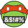 Стикер 35 😄 Teenage Mutant Ninja Turtles / Черепашки-ниндзя