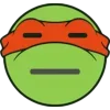 Стикер 25 😄 Teenage Mutant Ninja Turtles / Черепашки-ниндзя