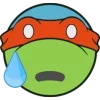 Стикер 30 😄 Teenage Mutant Ninja Turtles / Черепашки-ниндзя