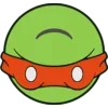 Стикер 37 😄 Teenage Mutant Ninja Turtles / Черепашки-ниндзя
