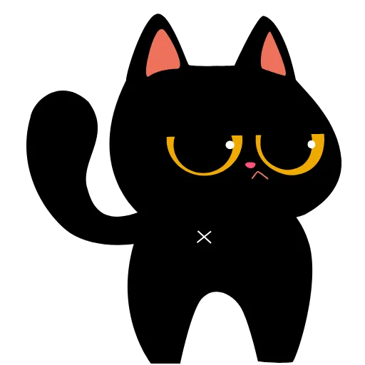 Стикер 4 Cat Teftel