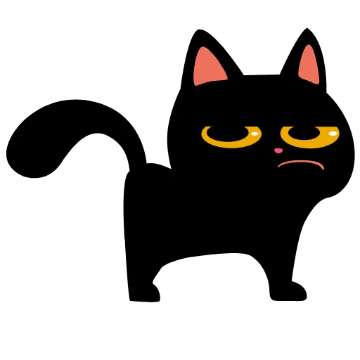 Стикер 19 Cat Teftel