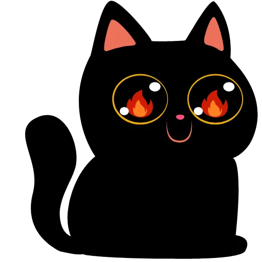 Стикер 9 Cat Teftel