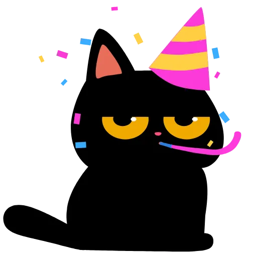 Стикер 23 Cat Teftel