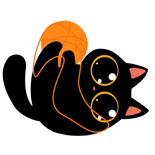 Стикер 16 Cat Teftel