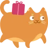 Стикер 9 Telega Cat