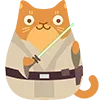 Стикер 26 Telega Cat