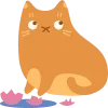 Стикер 10 Telega Cat
