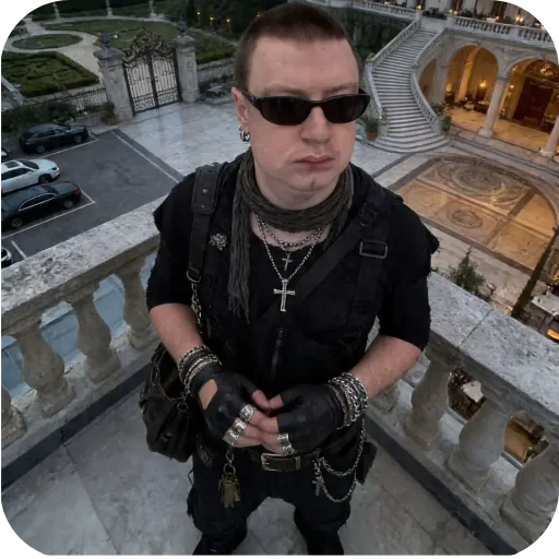 😎 Стикер «Темный друн» для Telegram