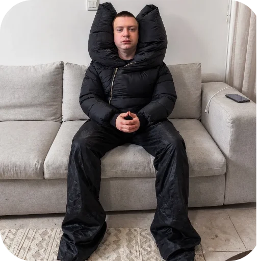 🪑 Стикер «Темный друн» для Telegram