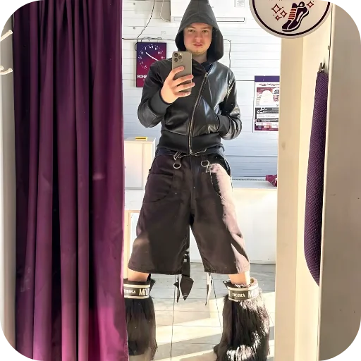 🧥 Стикер «Темный друн» для Telegram