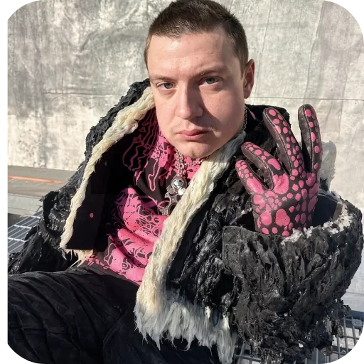 🧣 Стикер «Темный друн» для Telegram