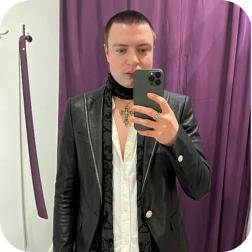 🧥 Стикер «Темный друн» для Telegram