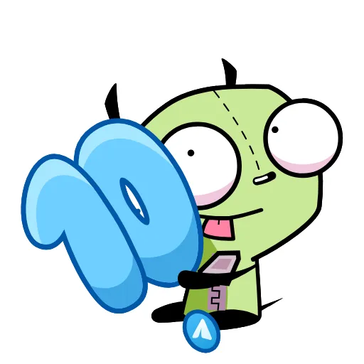 Стикер 32 10 Years of Telegram