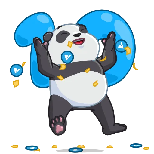 Стикер 42 10 Years of Telegram